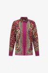 Roberto Cavalli Just Cavalli Shirt In Fuchsia