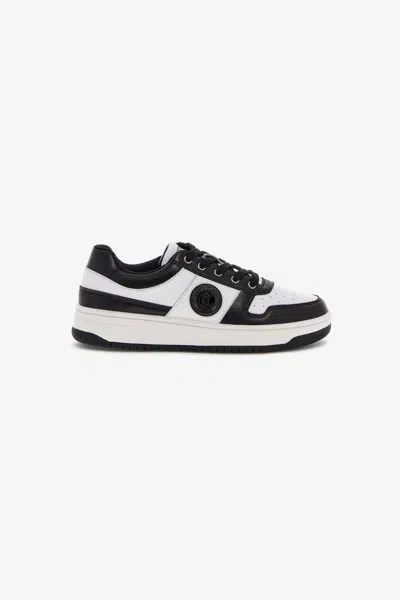 Roberto Cavalli Just Cavalli Sneakers In Black/white