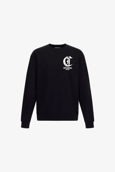 Roberto Cavalli Just Cavalli Sweatshirt In Black