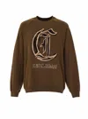 Roberto Cavalli Just Cavalli Sweatshirt In Green