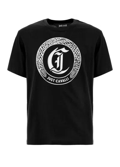 Roberto Cavalli Just Cavalli T-shirt In Black