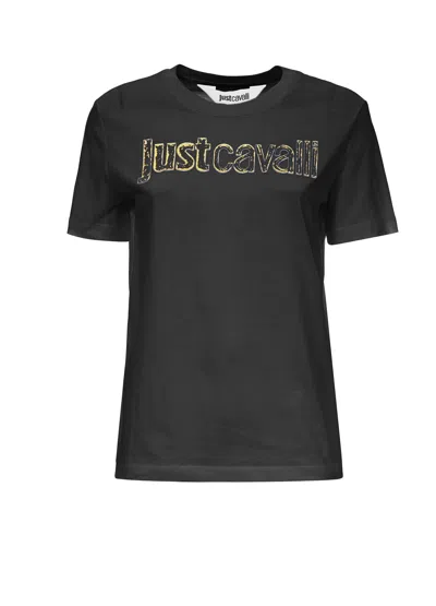 Roberto Cavalli Just Cavalli T-shirt In Blue