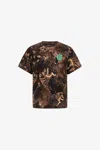 Roberto Cavalli Just Cavalli T-shirt In Brown