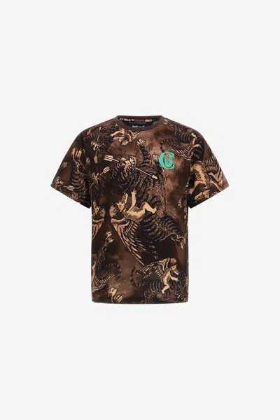 Roberto Cavalli Just Cavalli T-shirt In Brown
