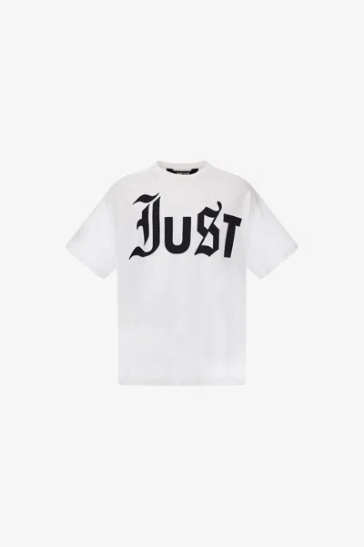 Roberto Cavalli Just Cavalli T-shirt In White