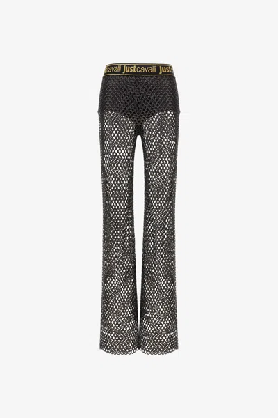 Roberto Cavalli Just Cavalli Trousers In Black