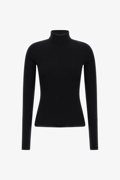 Roberto Cavalli Just Cavalli Turtleneck Pullover In Black