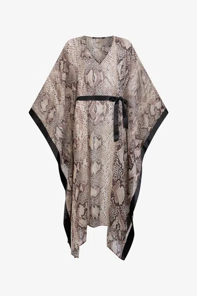 Roberto Cavalli Python Print Kaftan
