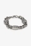 Roberto Cavalli Chain Bracelet With Rc Monogram