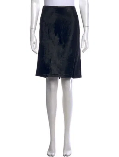 Pre-owned Roberto Cavalli Knee-length Skirt In Black