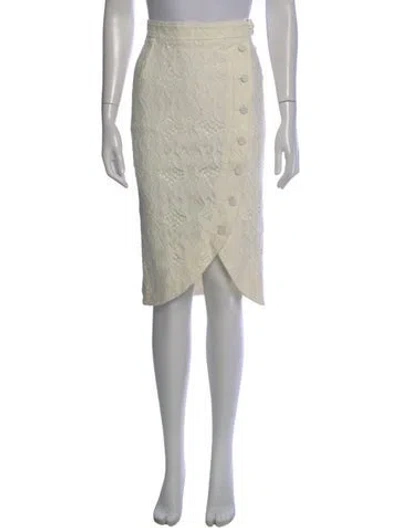 Pre-owned Roberto Cavalli Knee-length Skirt In Neutral