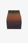 Roberto Cavalli Knit Mini Skirt In Multicolor