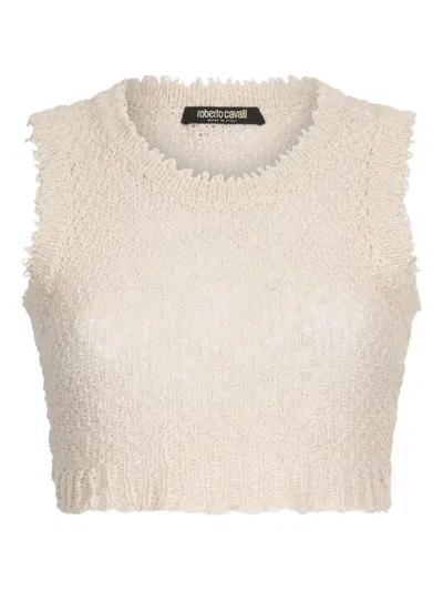 ROBERTO CAVALLI KNITTED TANK TOP
