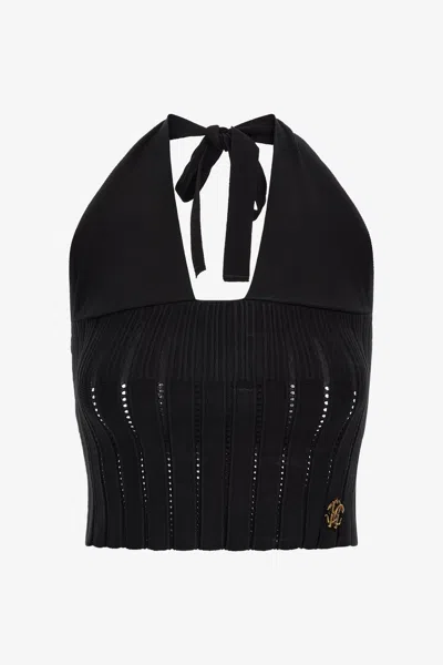 Roberto Cavalli Knitwear Body In Black
