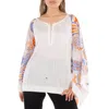 Roberto Cavalli Ladies Bandana-print Kaftan Top In Multi