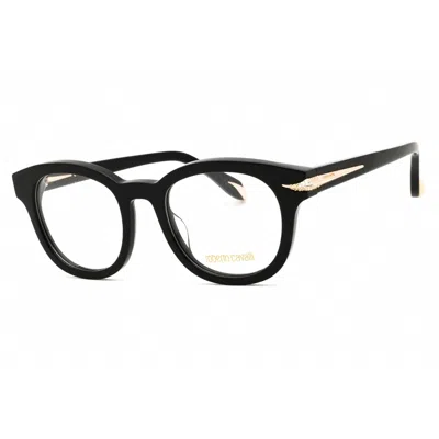 Roberto Cavalli Ladies Black Round Eyeglass Frames Vrc044s