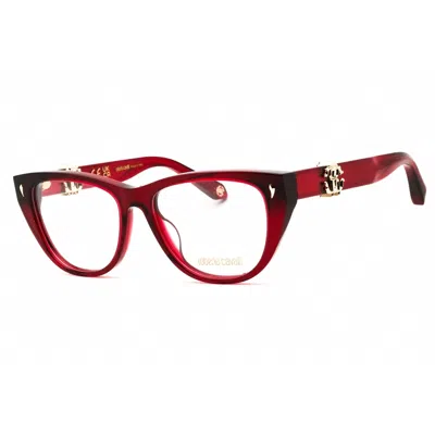 Roberto Cavalli Ladies Red Cat Eye Eyeglass Frames Vrc045