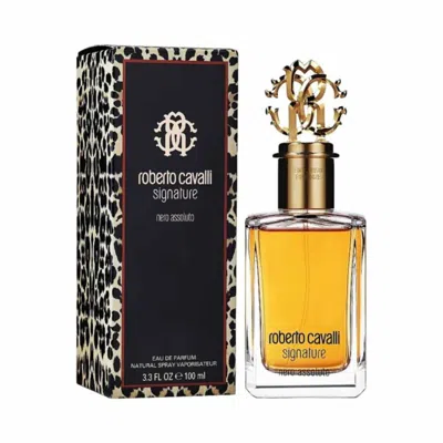 Roberto Cavalli Ladies Signature Nero Assoluto Edp 3.4 oz Fragrances 3616303445140