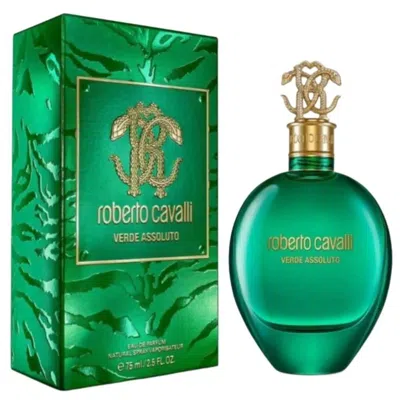 Roberto Cavalli Ladies Verde Assoluto Edp Spray 2.5 oz Fragrances 8056860214660