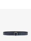 Roberto Cavalli Leather Belt In Black