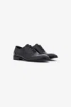 Roberto Cavalli Leather Oxford Shoes In Black