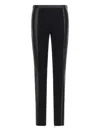 Roberto Cavalli Leather-panelled Leggings In Black