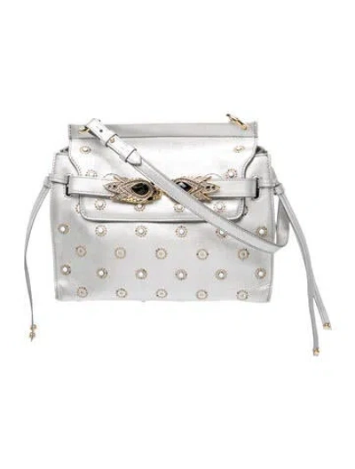Pre-owned Roberto Cavalli Leather Shoulder Bag In Multi