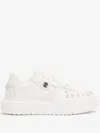 Roberto Cavalli Sneakers With Embossed Inserts In White