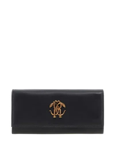 ROBERTO CAVALLI LEATHER WALLET