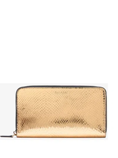 ROBERTO CAVALLI LEATHER WALLET