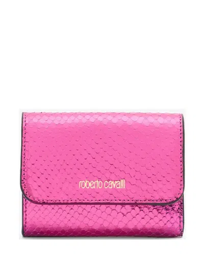 ROBERTO CAVALLI LEATHER WALLET
