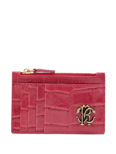 ROBERTO CAVALLI LEATHER WALLET