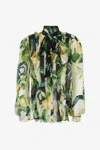 Roberto Cavalli Shirts Multicolour In Ivory