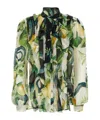 Roberto Cavalli Shirts Multicolour In Green