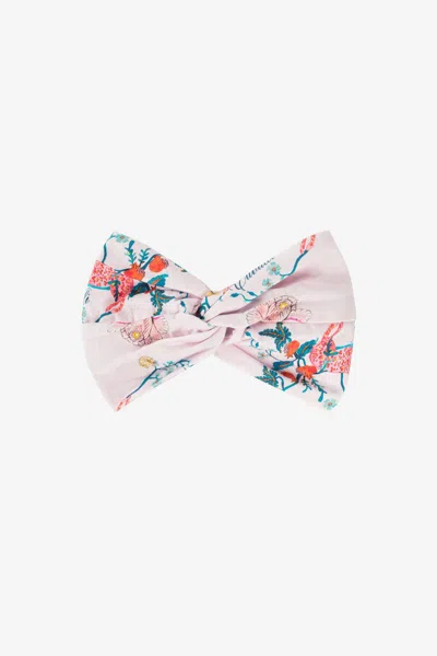 Roberto Cavalli Leopard And Pomegranate-print Twist Headband