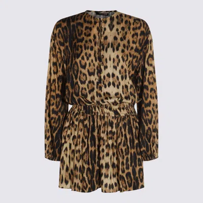 ROBERTO CAVALLI ROBERTO CAVALLI LEOPARD DRESS