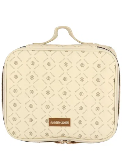 Roberto Cavalli Loaf Cosmetic Bag In White