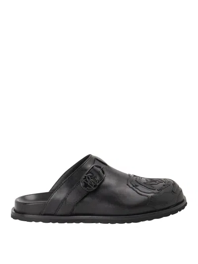 Roberto Cavalli Loafers In Black