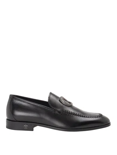 Roberto Cavalli Loafers In Black