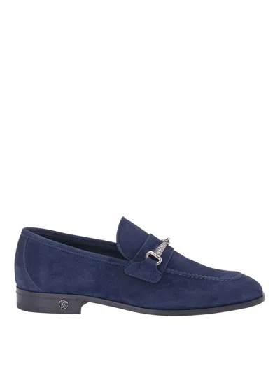 Roberto Cavalli Loafers In Blue