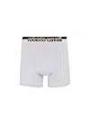 Roberto Cavalli Logo Boxer Briefs In Gray