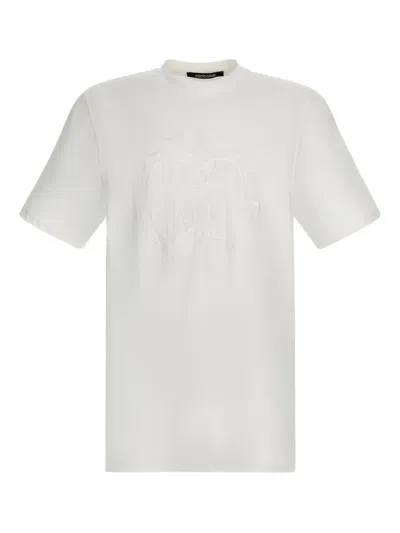 Roberto Cavalli Logo-detail Short-sleeve T-shirt In White