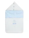 Roberto Cavalli Logo-embroidered Sleeping Bag In White