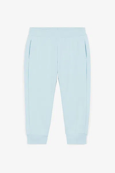 Roberto Cavalli Logo-embroidered Sweatpants In Light Blue