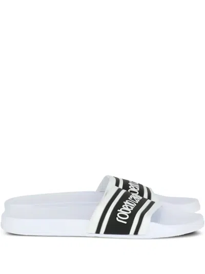 Roberto Cavalli Logo-motif Slides