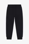 Roberto Cavalli Logo Print Cotton Sweatpants In Black