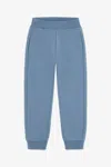 Roberto Cavalli Logo Print Cotton Sweatpants In Grey