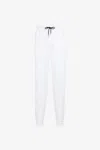 Roberto Cavalli Logo-print Cotton Sweatpants In White