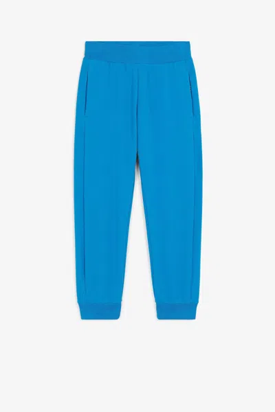 Roberto Cavalli Logo-print Sweatpants In Blue