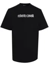 Roberto Cavalli Short-sleeved T-shirt In 05051 Black